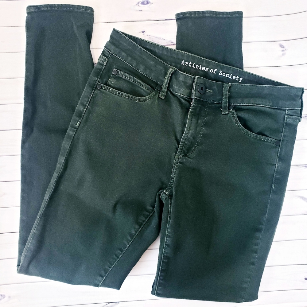 Articles of Society "Sarah" Skinny Jeans Linden